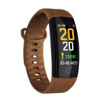 QS01 0,96 Zoll TFT-Farbbildschirm Smart-Armband IP67 wasserdicht, unterstützt Anruferinnerung/Herzfrequenzüberwachung/Schlafüberwachung/Blutdrucküberwachung/sitzende Erinnerung – Bild 2