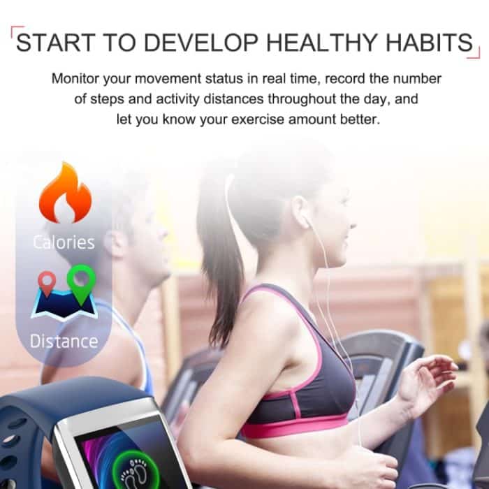 TD19 1,14 Zoll IPS-Bildschirm Smart-Armband IP67 wasserdicht, unterstützt Anruferinnerung / Herzfrequenzüberwachung / Blutdrucküberwachung / Schlafüberwachung / Fernkamera – Bild 11