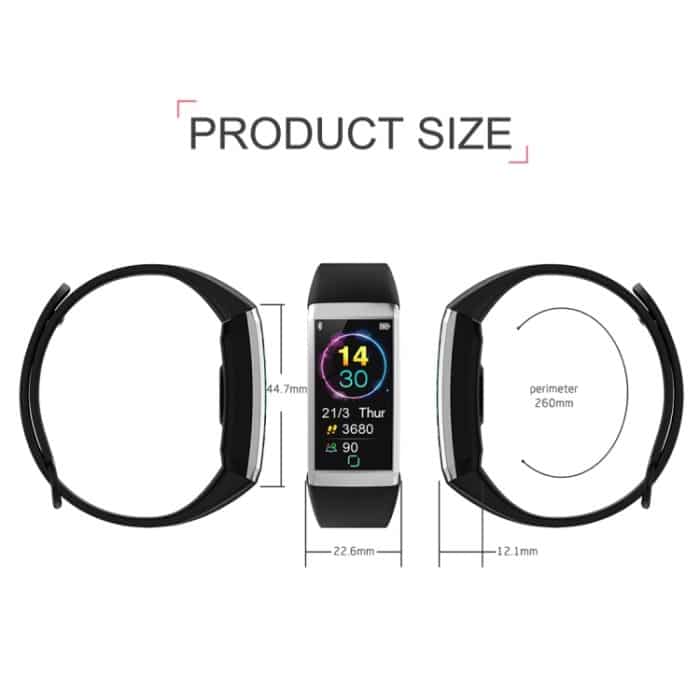 TD19 1,14 Zoll IPS-Bildschirm Smart-Armband IP67 wasserdicht, unterstützt Anruferinnerung / Herzfrequenzüberwachung / Blutdrucküberwachung / Schlafüberwachung / Fernkamera – Bild 19