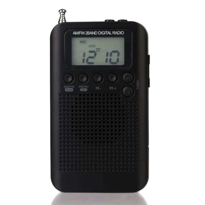 HRD-104 Tragbares Mini-FM + AM-Zweibandradio mit Lautsprecher – Bild 2