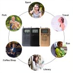 HRD-104 Tragbares Mini-FM + AM-Zweibandradio mit Lautsprecher – Bild 9