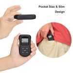 HRD-107 DSP-Digitalanzeige, tragbares Stereo-UKW-Radio mit Headset – Bild 6