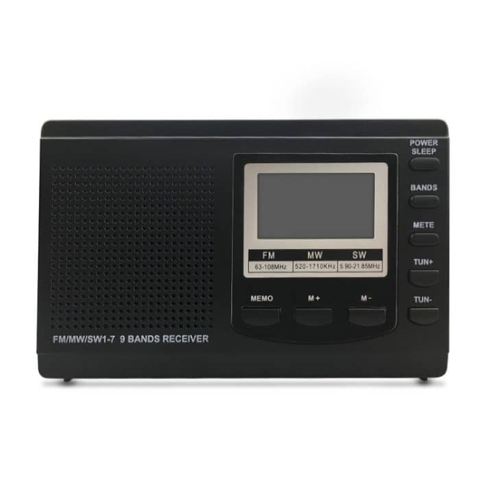 HRD-310 Tragbares FM AM SW Vollband-Radio mit digitaler Demodulation – Bild 2