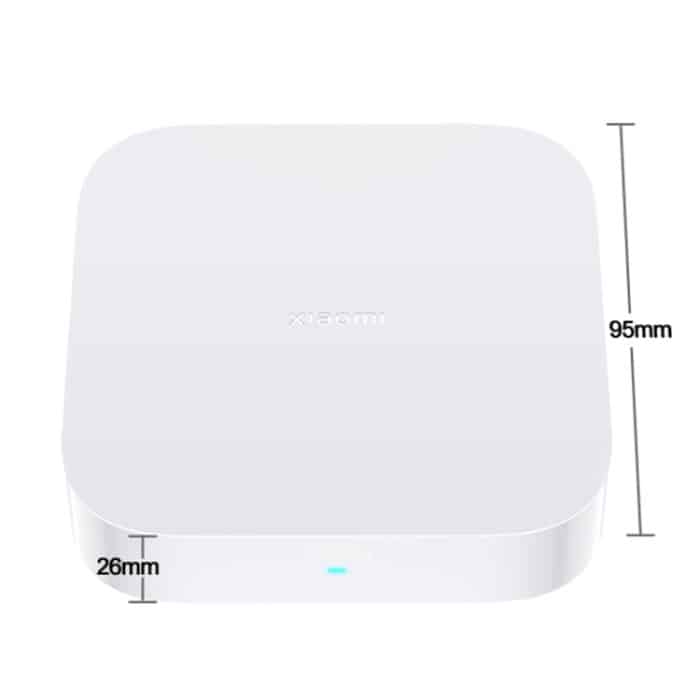 Original Xiaomi Multimode Smart Home Gateway ZigBee WiFi Bluetooth Mesh Hub funktioniert mit Mijia APP Apple Homekit (Weiß) – Bild 2