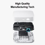 Original Xiaomi Multimode Smart Home Gateway ZigBee WiFi Bluetooth Mesh Hub funktioniert mit Mijia APP Apple Homekit (Weiß) – Bild 5