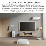 Original Xiaomi Multimode Smart Home Gateway ZigBee WiFi Bluetooth Mesh Hub funktioniert mit Mijia APP Apple Homekit (Weiß) – Bild 6