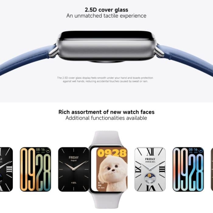 Original Xiaomi Smart Band 9 Pro 1,74 Zoll AMOLED-Bildschirm 5ATM wasserdichte Smart Watch, unterstützt Blutsauerstoff-/Herzfrequenzmonitor, Smart Band 9 Pro Black, Smart Band 9 Pro Pink, Smart Band 9 Pro Silver – Bild 5