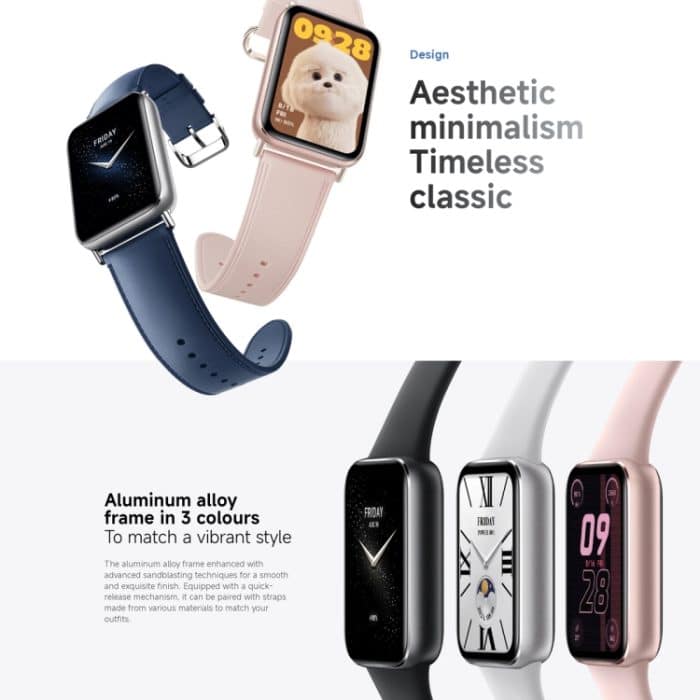 Original Xiaomi Smart Band 9 Pro 1,74 Zoll AMOLED-Bildschirm 5ATM wasserdichte Smart Watch, unterstützt Blutsauerstoff-/Herzfrequenzmonitor, Smart Band 9 Pro Black, Smart Band 9 Pro Pink, Smart Band 9 Pro Silver – Bild 6