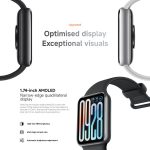 Original Xiaomi Smart Band 9 Pro Global 1,74 Zoll AMOLED-Bildschirm 5ATM wasserdichte Smart Watch, unterstützt Blutsauerstoff-/Herzfrequenzmesser, Smart Band 9 Pro Global Pink, Smart Band 9 Pro Global Silver – Bild 4