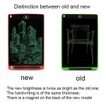 Tragbares 8,5-Zoll-LCD-Schreibtablett zum Zeichnen von Graffiti, elektronischem Handschriftblock, Nachrichtengrafiktafel, Entwurfspapier mit Schreibstift, 8.5 inch Black, 8.5 inch Green, 8.5 inch Blue, 8.5 inch Red, 8.5 inch White – Bild 14