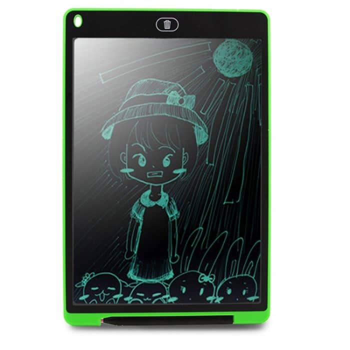 Tragbares 12-Zoll-LCD-Schreibtablett zum Zeichnen von Graffiti, elektronisches Handschriftpad, Nachricht, Grafikkarte, Entwurfspapier mit Schreibstift, 12 inch Black, 12 inch Green, 12 inch Blue, 12 inch Red, 12 inch White – Bild 6