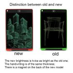 Tragbares 12-Zoll-LCD-Schreibtablett zum Zeichnen von Graffiti, elektronisches Handschriftpad, Nachricht, Grafikkarte, Entwurfspapier mit Schreibstift, 12 inch Black, 12 inch Green, 12 inch Blue, 12 inch Red, 12 inch White – Bild 14