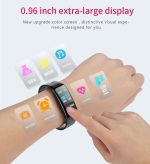 CHIGU C1Plus Fitness-Tracker, 0,96 Zoll IPS-Bildschirm, Smartband-Armband, IP67 wasserdicht, unterstützt Sportmodus/Blutdruck/Schlafmonitor/Herzfrequenzmonitor/Ermüdungsmonitor/Sitzungserinnerung, C1 Plus Black, C1 Plus Orange, C1 Plus Grenn, C1 Plus B... – Bild 7