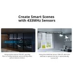 5V USB Sonoff Ewelink Gateway WiFi bis 433 Wireless RF Signal Fernbedienung (weiß) – Bild 5