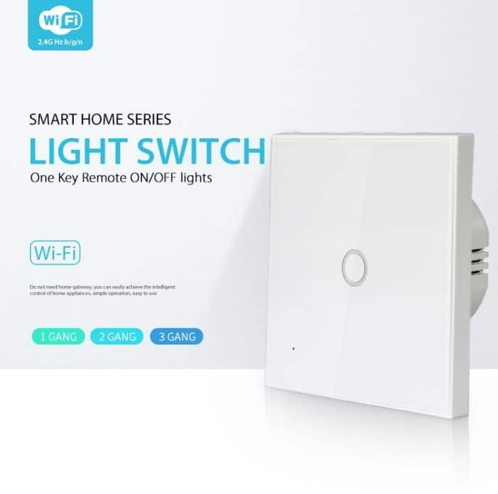 NEO NAS-SC01W Drahtloses WLAN EU Smart Light Control Switch 1Gang – Bild 2