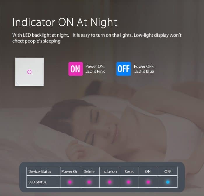 NEO NAS-SC01W Drahtloses WLAN EU Smart Light Control Switch 1Gang – Bild 6