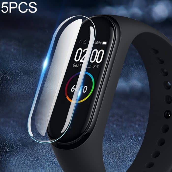 CA2759.jpg 5 Stück PET Soft Screen-Schutzfolie für Xiaomi MI-Band 5/6 – Bild 1
