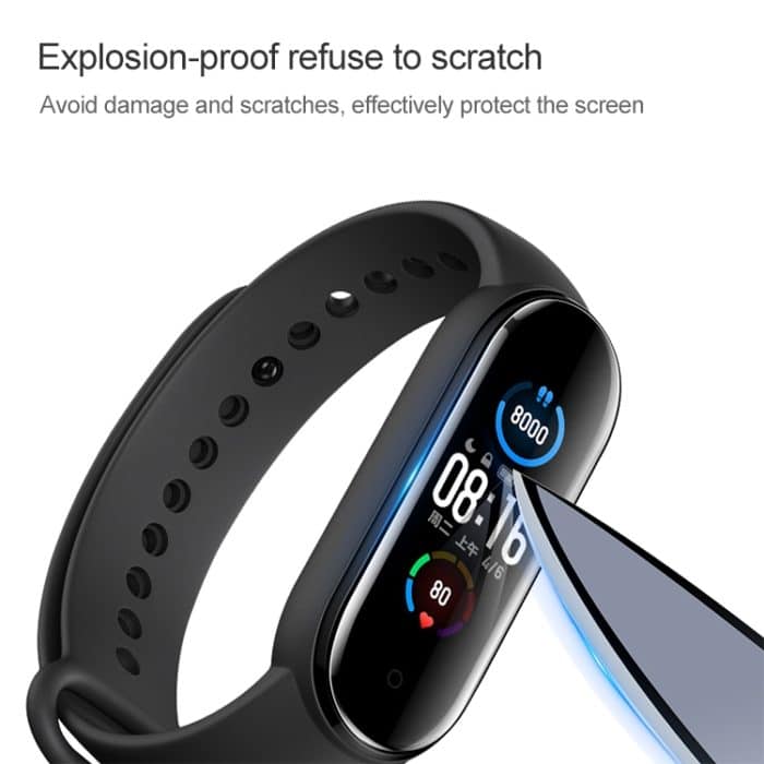 5 Stück PET Soft Screen-Schutzfolie für Xiaomi MI-Band 5/6 – Bild 9