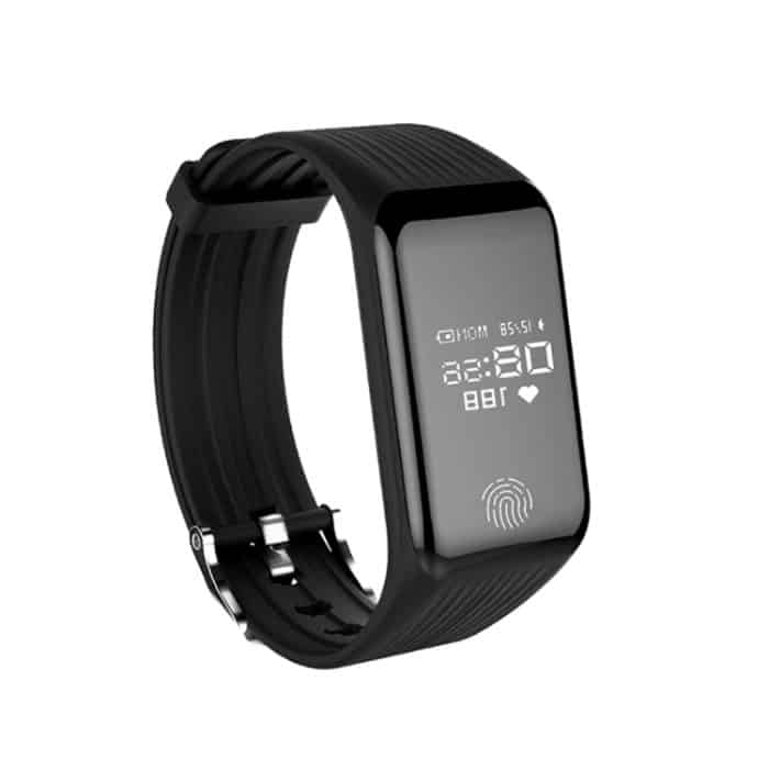 CA3214B.jpg TLW B3 Fitness-Tracker, 0,66 Zoll OLED-Bildschirm, Smart-Armband, IP67 wasserdicht, unterstützt Sportmodus/kontinuierliche Herzfrequenzüberwachung/Schlafüberwachung/Informationserinnerung, B3 Black, B3 Blue, B3 Red – Bild 1