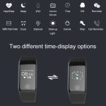 TLW B3 Fitness-Tracker, 0,66 Zoll OLED-Bildschirm, Smart-Armband, IP67 wasserdicht, unterstützt Sportmodus/kontinuierliche Herzfrequenzüberwachung/Schlafüberwachung/Informationserinnerung, B3 Black, B3 Blue, B3 Red – Bild 4