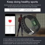 TLW B3 Fitness-Tracker, 0,66 Zoll OLED-Bildschirm, Smart-Armband, IP67 wasserdicht, unterstützt Sportmodus/kontinuierliche Herzfrequenzüberwachung/Schlafüberwachung/Informationserinnerung, B3 Black, B3 Blue, B3 Red – Bild 6