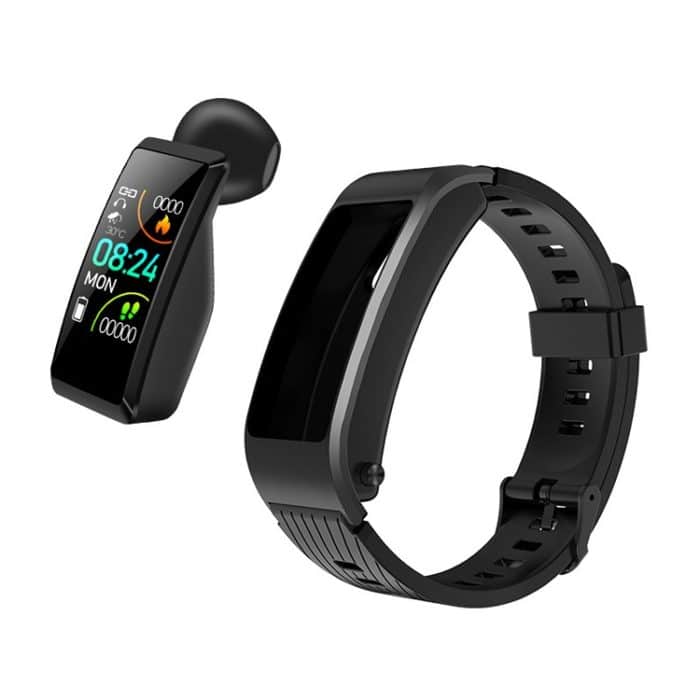 S2 1,08-Zoll-TFT-Farbbildschirm-Smartwatch, Silikonarmband, IP67 wasserdicht, Support-Anruferinnerung/Herzfrequenzüberwachung/Schlafüberwachung/Blutsauerstoffüberwachung/Blutdrucküberwachung – Bild 2