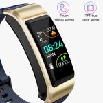 S2 1,08-Zoll-TFT-Farbbildschirm-Smartwatch, Silikonarmband, IP67 wasserdicht, Support-Anruferinnerung/Herzfrequenzüberwachung/Schlafüberwachung/Blutsauerstoffüberwachung/Blutdrucküberwachung – Bild 3