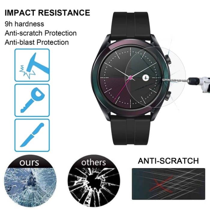 Für Huawei Uhr GT Elegant 0,26 mm 2.5d 9H Temperiertes Glasfilm-Bildschirmschutzfolie – Bild 4