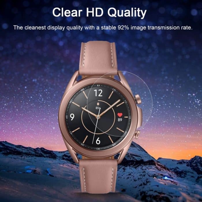 Für Samsung Galaxy Watch3 45mm 0,26 mm 2.5D 9H Temperierter Glasfilm-Displayschutzfolie – Bild 6