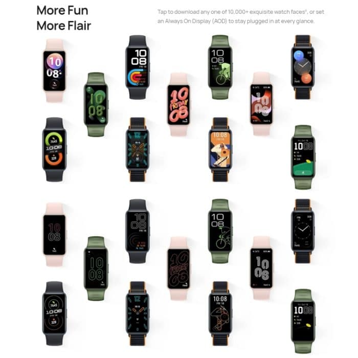 HUAWEI Band 8 NFC 1,47 Zoll AMOLED Smartwatch, unterstützt Herzfrequenz-/Blutdruck-/Blutsauerstoff-/Schlafüberwachung, HUAWEI Band 8 NFC – Bild 4