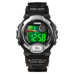 SKMEI 1450 Damen Transparente Digitaluhr 50 m wasserdichte Sportuhr mit LED-Licht – Bild 2