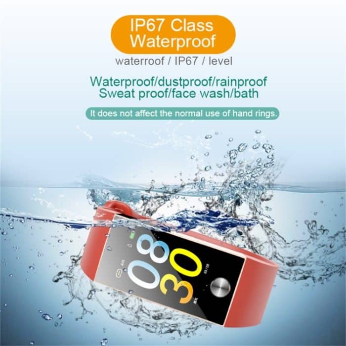 S28 1,14 Zoll TFT-Farbbildschirm IPX67 wasserdichte Bluetooth-Smartwatch, unterstützt Anruferinnerung/Herzfrequenzüberwachung/Blutdrucküberwachung/Schlafüberwachung – Bild 13