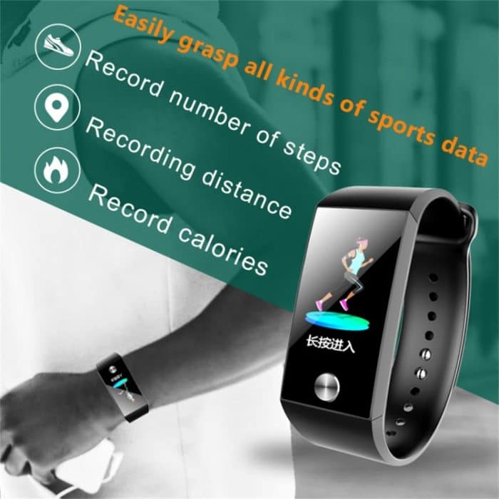 S28 1,14 Zoll TFT-Farbbildschirm IPX67 wasserdichte Bluetooth-Smartwatch, unterstützt Anruferinnerung/Herzfrequenzüberwachung/Blutdrucküberwachung/Schlafüberwachung – Bild 10