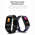 C919 1,14 Zoll IPX67 wasserdichte Smartwatch, unterstützt Anruferinnerung/Herzfrequenzüberwachung/Blutdrucküberwachung/Schlafüberwachung – Bild 10