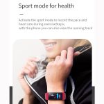 C20 1,14-Zoll-IPS-Touchscreen IPX67 wasserdichte Smartwatch, unterstützt Anruferinnerung/Herzfrequenzüberwachung/Blutdrucküberwachung/Schlafüberwachung – Bild 6