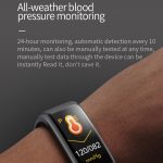 C20 1,14-Zoll-IPS-Touchscreen IPX67 wasserdichte Smartwatch, unterstützt Anruferinnerung/Herzfrequenzüberwachung/Blutdrucküberwachung/Schlafüberwachung – Bild 7