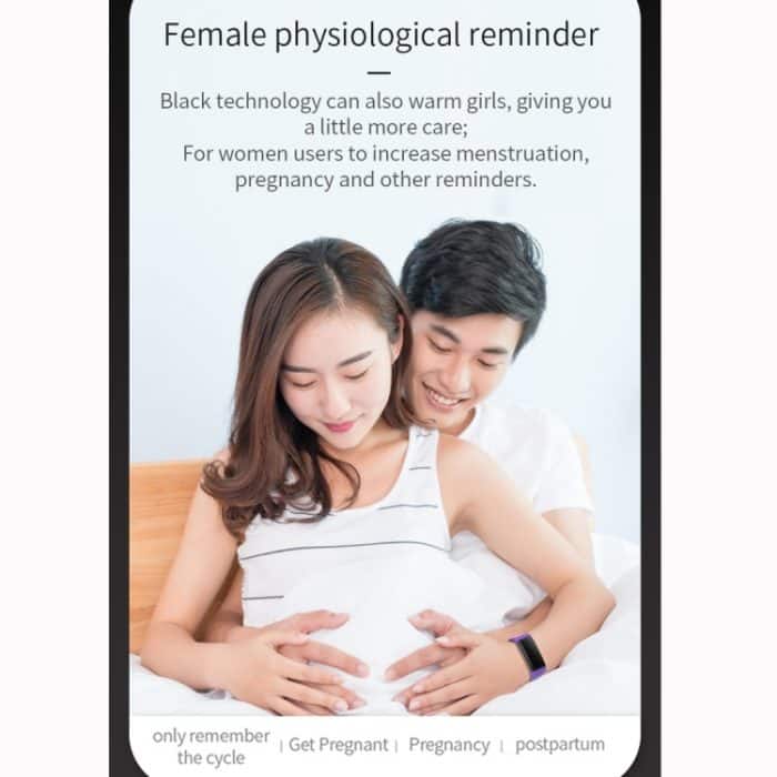 C20 1,14-Zoll-IPS-Touchscreen IPX67 wasserdichte Smartwatch, unterstützt Anruferinnerung/Herzfrequenzüberwachung/Blutdrucküberwachung/Schlafüberwachung – Bild 8