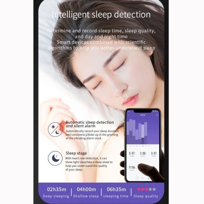 C20 1,14-Zoll-IPS-Touchscreen IPX67 wasserdichte Smartwatch, unterstützt Anruferinnerung/Herzfrequenzüberwachung/Blutdrucküberwachung/Schlafüberwachung – Bild 10