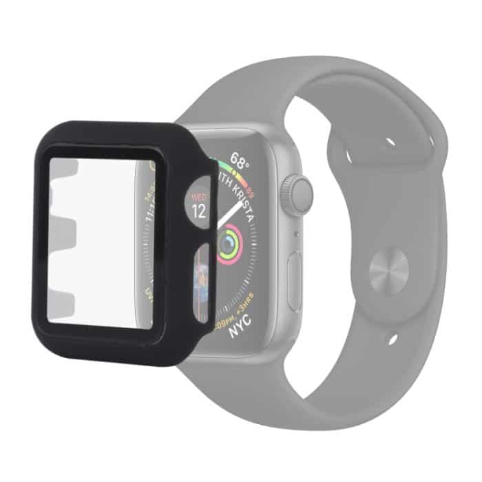 PC + Glas-Schutzhülle für Apple Watch Serie 3 & 2 & 1 42 mm, 42mm – Bild 1