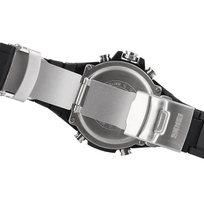 SKMEI 1016 Multifunktionale Herren-Outdoor-Sport-Nachtleuchtende, wasserdichte Doppel-Digitaluhr – Bild 3