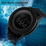 SKMEI 1142 Multifunktionale Herren-Outdoor-Sport-Nachtleuchtende, wasserdichte Silikagel-Digitaluhr – Bild 9