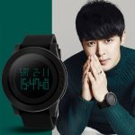 SKMEI 1142 Multifunktionale Herren-Outdoor-Sport-Nachtleuchtende, wasserdichte Silikagel-Digitaluhr – Bild 10