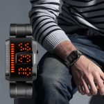SKMEI 1179 Multifunktionale Herren-Outdoor-Sport-Nachtleuchtende, wasserdichte LED-Digitaluhr – Bild 10