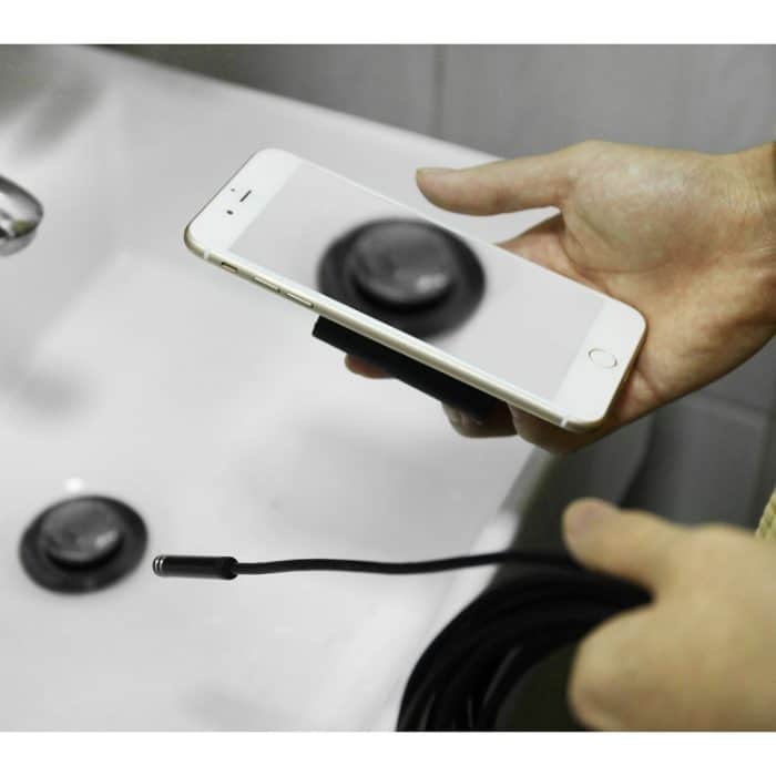 YPC110 8 mm 2,0 MP HD-Kamera WiFi-Endoskop Schlangenrohr-Inspektionskamera mit 8 LEDs, wasserdicht IP68, Linsendurchmesser: 8 mm, Länge: 3,5 m, harte Linie – Bild 10