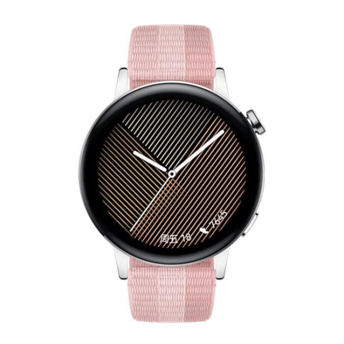 HUAWEI WATCH GT 3 Smart Watch 42 mm geflochtenes Armband, 1,32 Zoll AMOLED-Bildschirm, unterstützt Herzfrequenzmessung / GPS / 7 Tage Akkulaufzeit / NFC, GT 3 42mm Pink – Bild 2