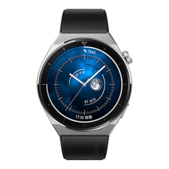 HUAWEI WATCH GT 3 Pro Titan-Smartwatch, 46-mm-Echtlederarmband, 1,43-Zoll-AMOLED-Bildschirm, Unterstützung für EKG / GPS / 14 Tage Akkulaufzeit, 46mm Rubber Wristband, 46mm Genuine Leather Wristband – Bild 5