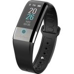X1 1,08 Zoll Farbbildschirm IP67 wasserdichtes Smartwatch-Armband, unterstützt Nachrichtenerinnerung / Herzfrequenzmesser / Blutsauerstoffüberwachung / Blutdrucküberwachung / Schlafüberwachung