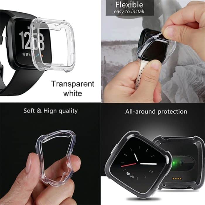 Smart Watch Weiche TPU-Schutzhülle für Fitbit Versa – Bild 6