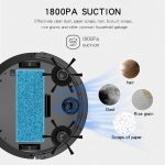 BOWAI OB8S Haushalts-Kehrroboter mit intelligenter Pfadaufladung, OB8S (Black), OB8S (White) – Bild 5