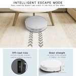 BOWAI OB8S Haushalts-Kehrroboter mit intelligenter Pfadaufladung, OB8S (Black), OB8S (White) – Bild 7